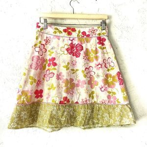 Woman's Sonoma Flowers Circle Skirt Sm